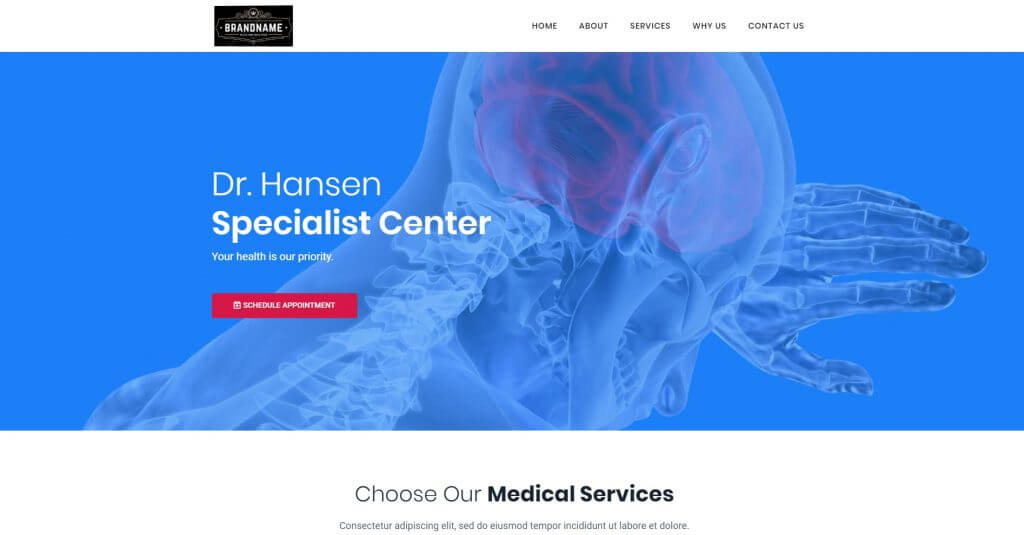 Website for Doctor